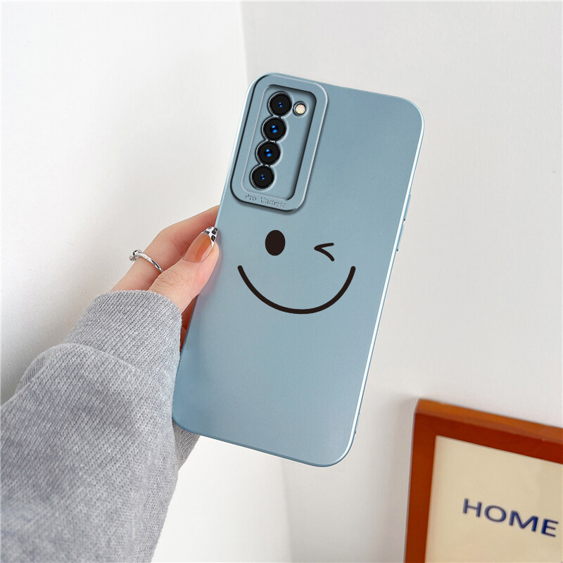 Ốp Lưng oppo Reno 4 Pro Ốp Lưng Điện Thoại Cao su chống va đập Hình vuông cạnh hình Angel Eyes Vỏ đi