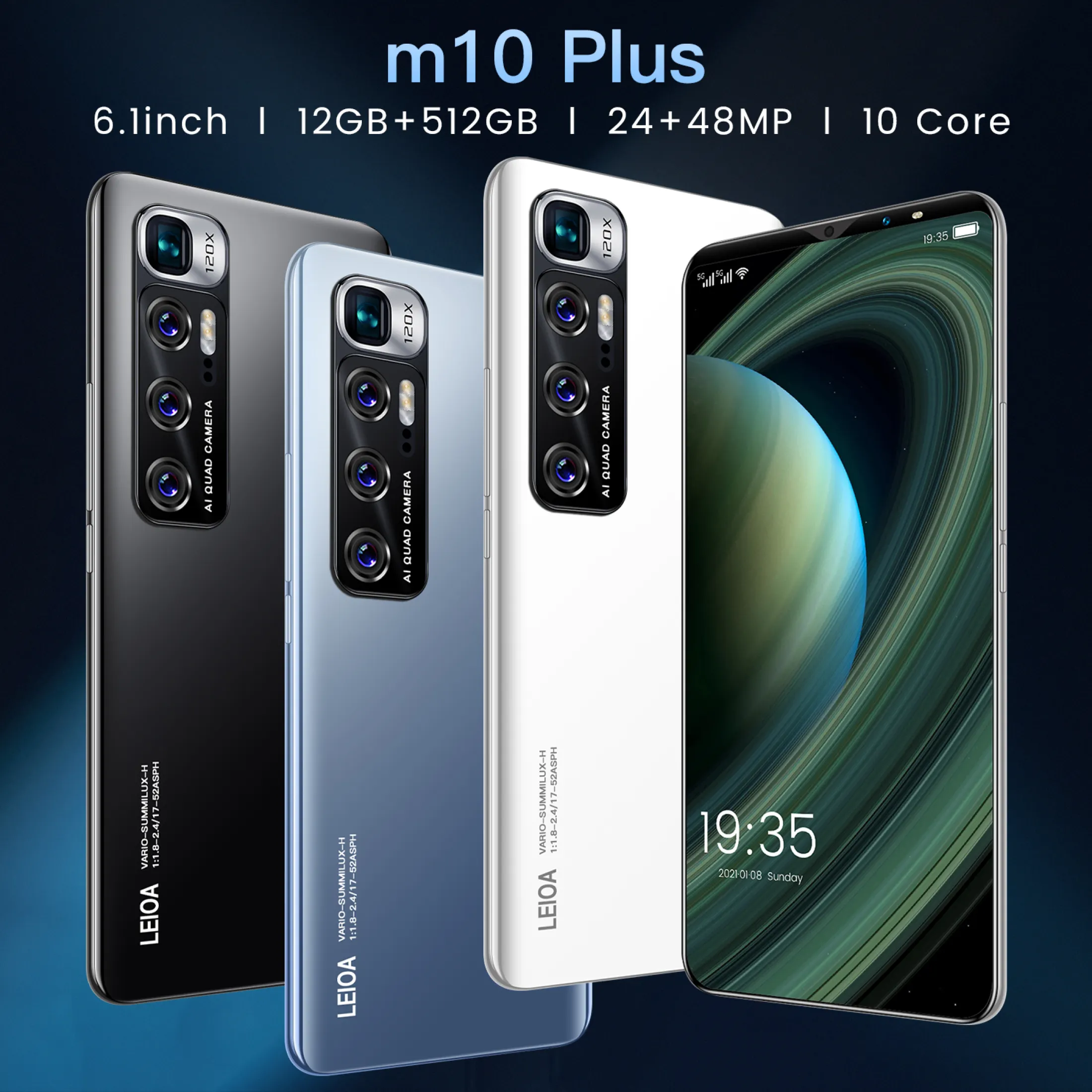 Baru 5g Ori 2021 Terbaru 100 Baru Ori Hp M10 Plus Ponsel Ram 12g 512g Promo Handphone Dengan Harga Murah Ponsel Cuci Gudang 10 0 Mobile Phone 4800mah Smart Ponsel
