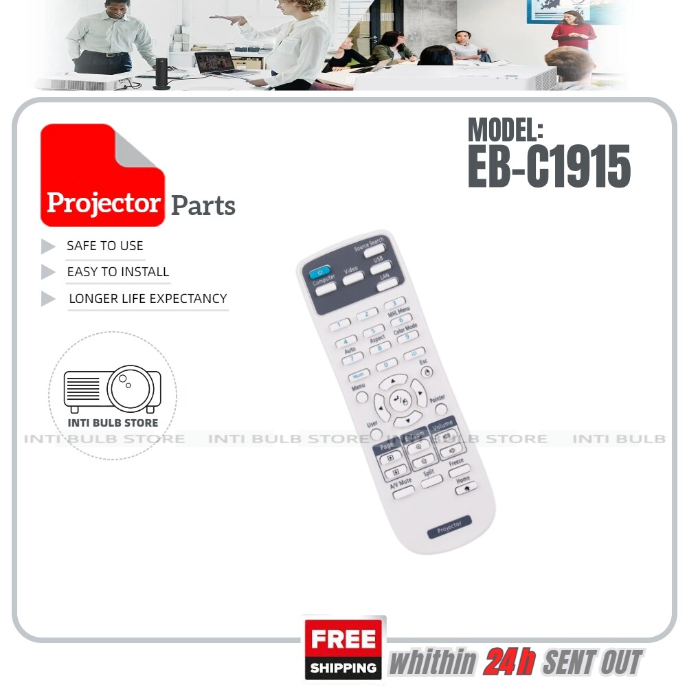 Máy chiếu Epson điều khiển từ xa EB-C1915 EB-C1920W EB-C1925W EB-C2090X