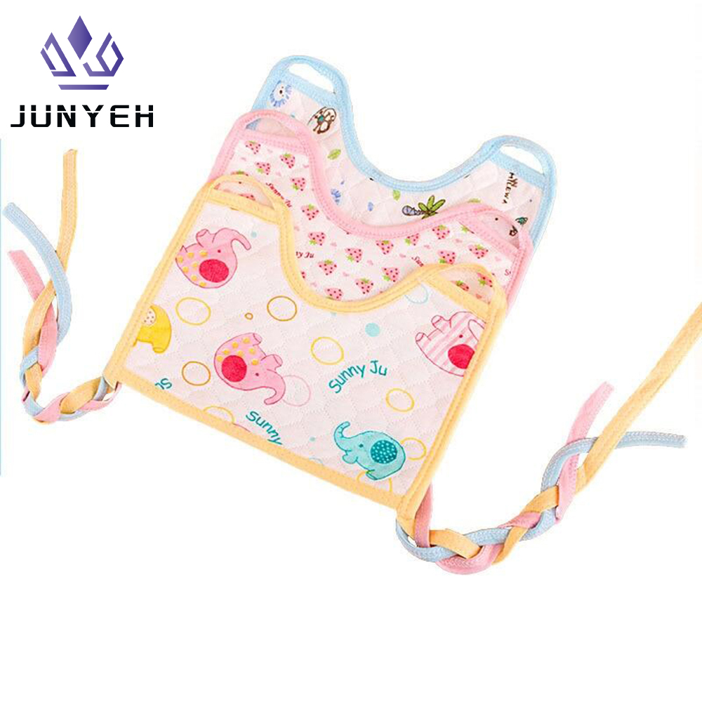 Junyeh Bandage Baby's Bibs Set Square Saliva Towel Cute Waterproof Soft Baby Feeding Bib ราคา 12 บาท*ส่งฟรี