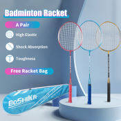 KADA Badminton Racket Set with Bag and Shuttlecock