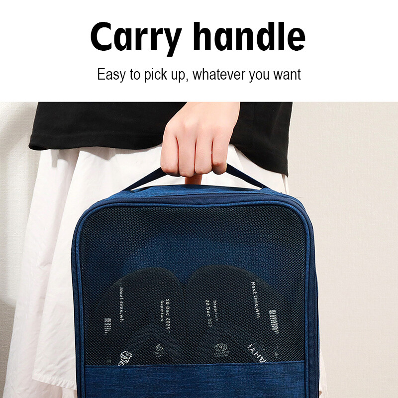 Borsa per scarpe da viaggio in rete impermeabile per valigia_voghion.com
