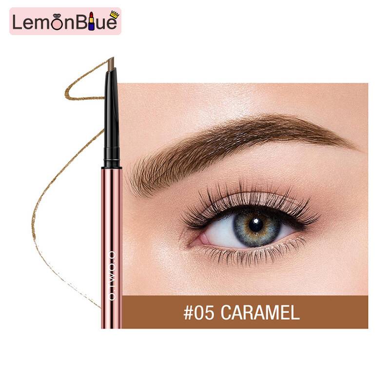 Gambar Extra Fine Eyebrow Pencil with Brush Long lasting Natural Look Eyebrow Pencil with Brush Long lasting Natural Look Eyebrow Pencil for Precise Replenish   Definie Brows Extra Fine Eyebrow Pencil