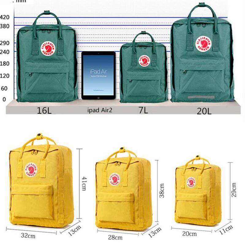 kanken backpack 16l vs 20l