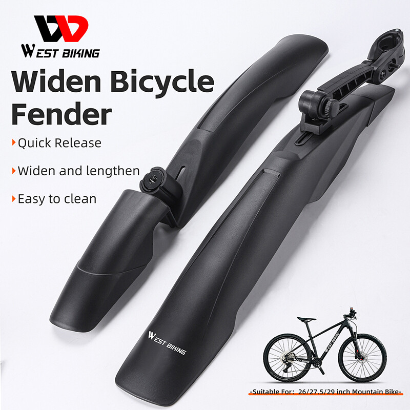 Tây đi xe đạp chắn bùn xe đạp 26/27.5/29inch xe đạp mtb fender xe đạp bộ dè chắn bùn phía trước và bánh sau