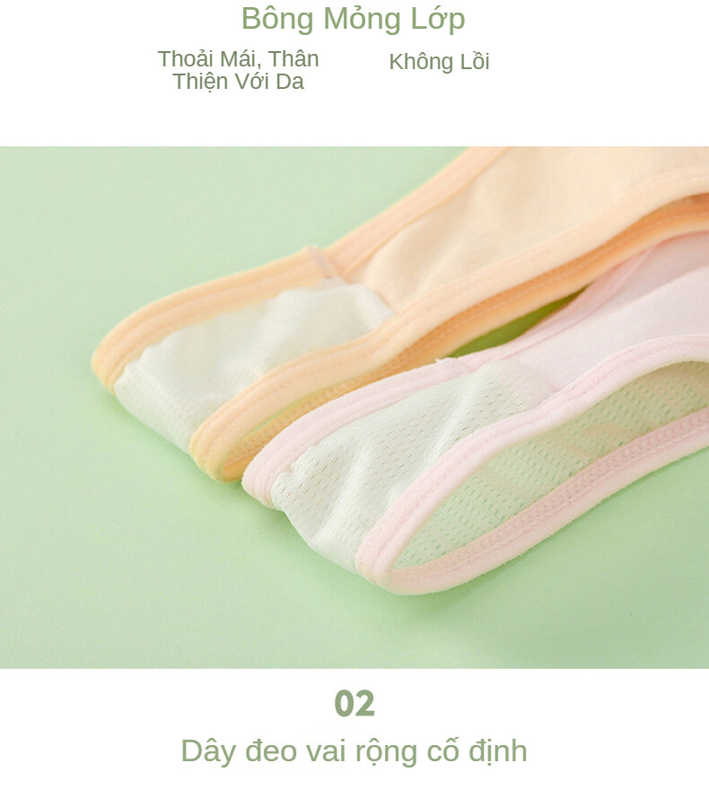 Áo lót nữ học sinh cấp 1 cấp 2 nữ sinh đồ lót lớn 8-12 nữ sinh tiểu học học sinh trung học cơ sở nữ sinh áo ngực cotton tinh khiết