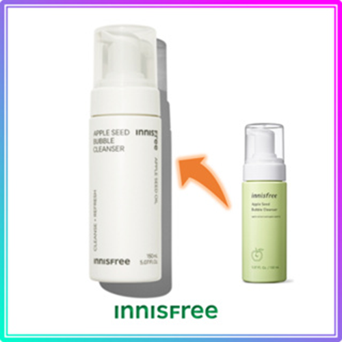 Sữa rửa mặt tạo bọt hạt táo innisfree