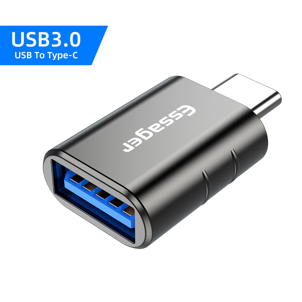 Essager loại USB C Bộ chuyển đổi OTG USB 3.0 Để USB C Nam Chuyển Đổi Cho Samsung Xiaomi Mi USB-C Cổn