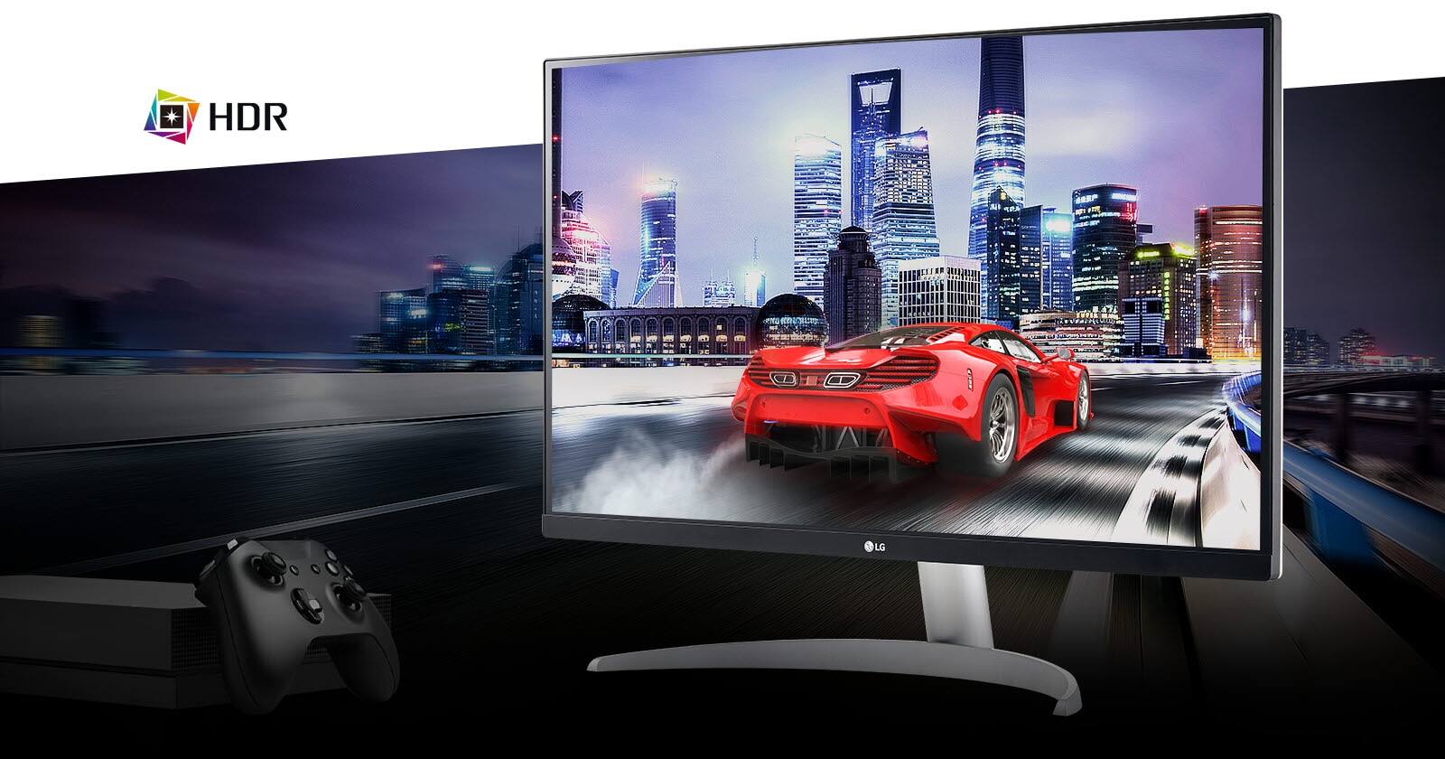 Immersive experience in 4K HDR video gaming 