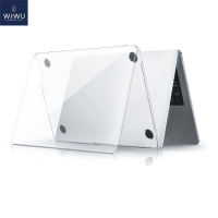 Wiwu trong suốt pha Lê Trường hợp tương thích với MacBook Air 15.3 inch/13 inch M2/m3/M4/M5 MacBook Neo 13 inch Vỏ bọc vỏ cứng nhựa cho MacBook Pro 14.2