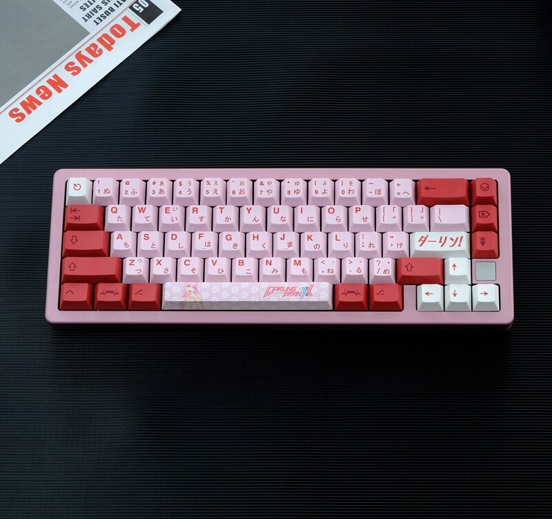 【Keycap only】clone GMK Darling Keycap Cherry Profile PBT thăng hoa Keycaps cho công tắc Cherry MX Bà