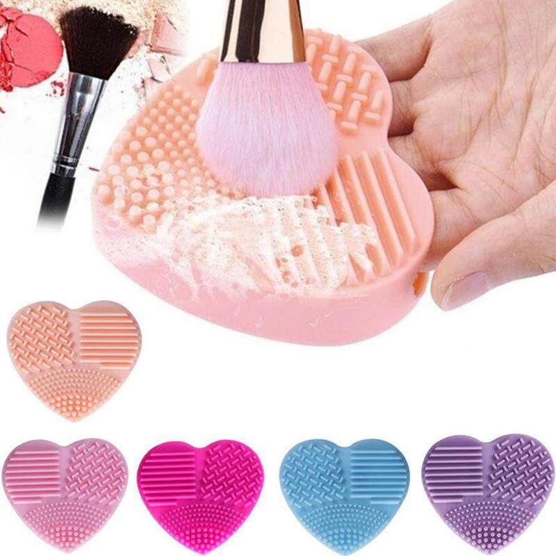 Silicone Makeup Brush Cleaner Pad Washing Scrubber Board Cleaning Mat