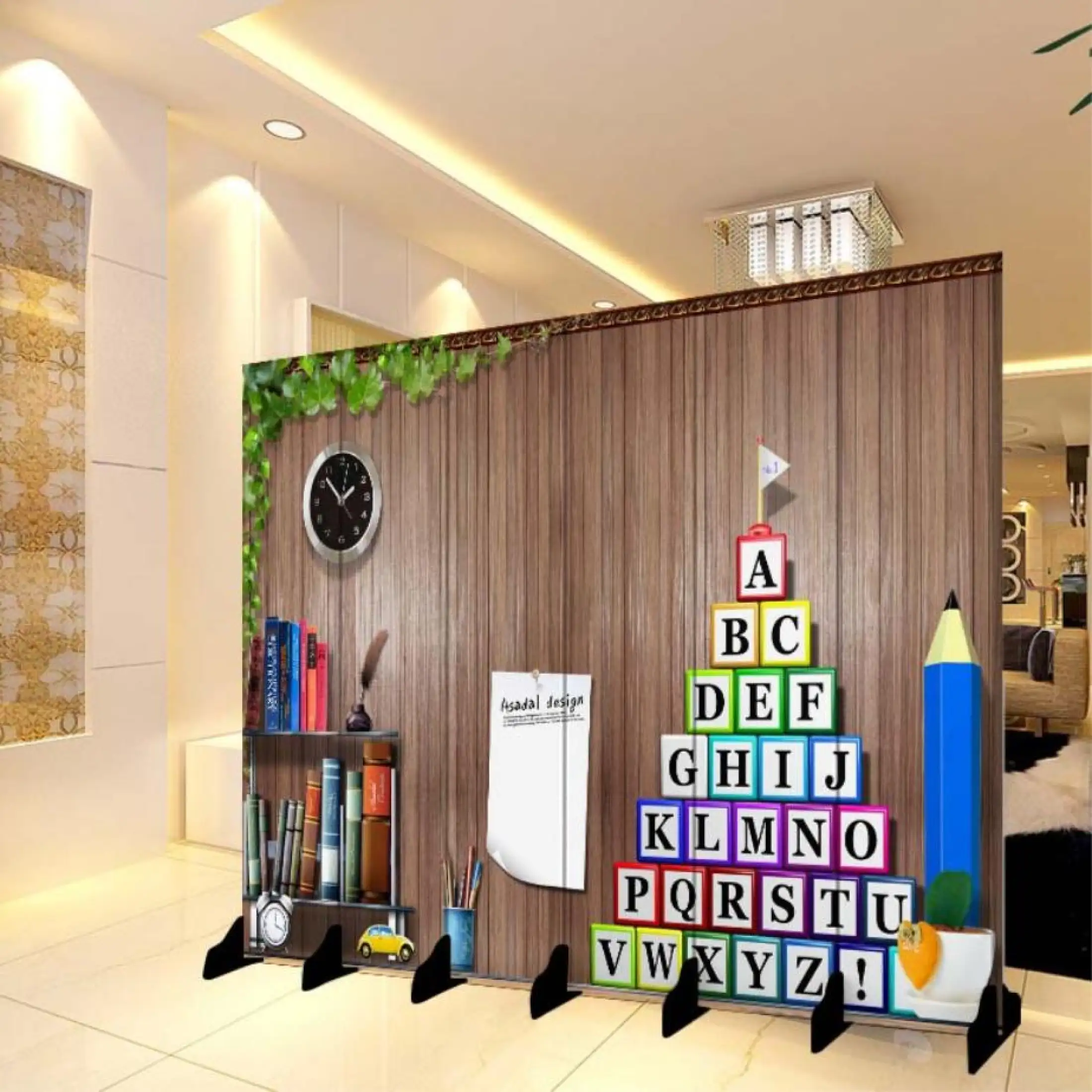 Gooyomely Pre Order Custom Screen 3 Pcs Screens Partition Divider 1 8 0 4m New Chinese Style Office Screen Partition Wall Living Room Small Apartment Hotel Folding Mobile Simple Modern Simple Accordion Partition Lazada Singapore