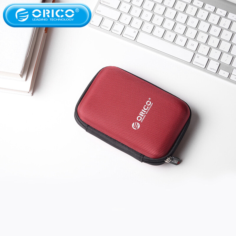 ORICO 2.5 inch HDD SSD Hard Drive Zipper Pouch Portable Protection Bag for HDD/SSD USB Cable Headset U-disk ราคา 73 บาท*ส่งฟรี