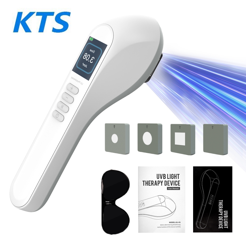 Uv Light Therapy Handheld Phototherapy Light Lamp with Timer Control Home Use Vitiligo Skin Treatment ราคา 7,990 บาท*ส่งฟรี