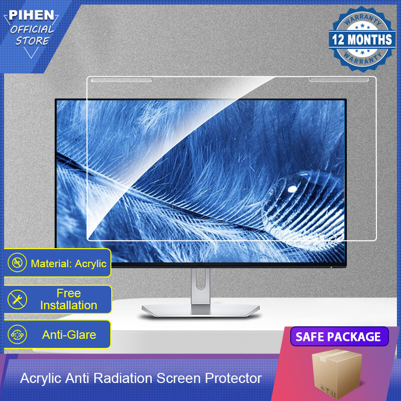 Miếng Dán Bảo Vệ Màn Hình Máy Tính Pihen Acrylic, Chống Ánh Sáng Xanh, Chống Bức Xạ, Chống Lóa, Bảo Vệ Mắt PC