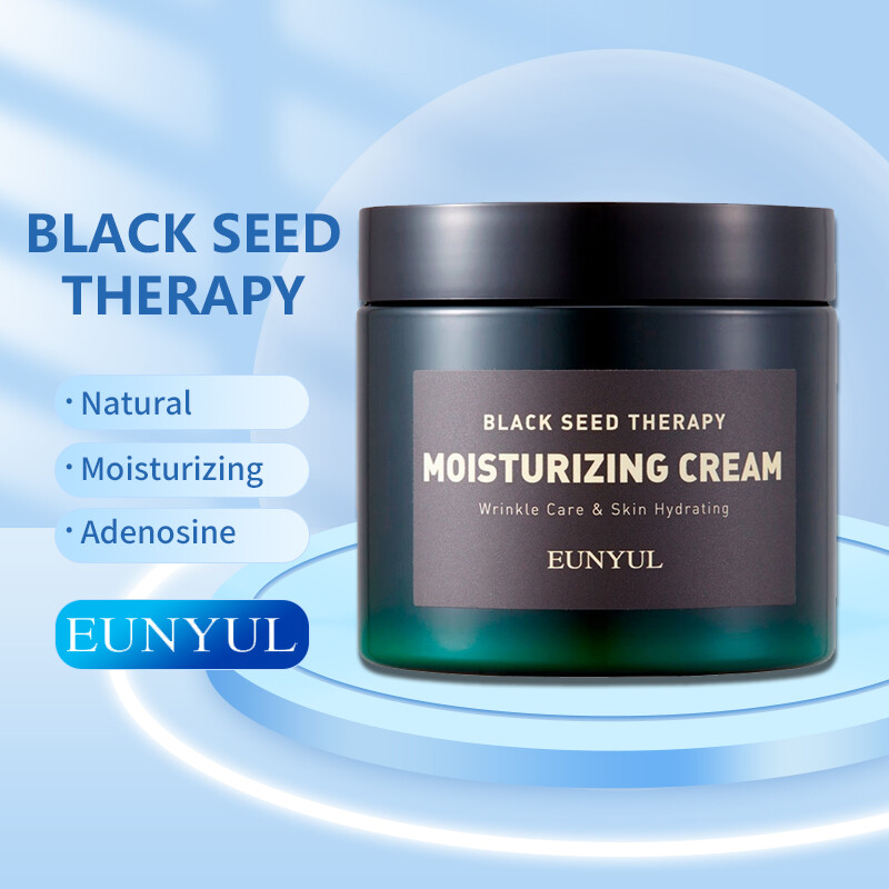 Gambar EUNYUL Black Seed Therapy Moisturizing Cream   Wrinkle care   Skin Hydrating Repair the skin Facial Moisturizer Anti Aging 270g?????????