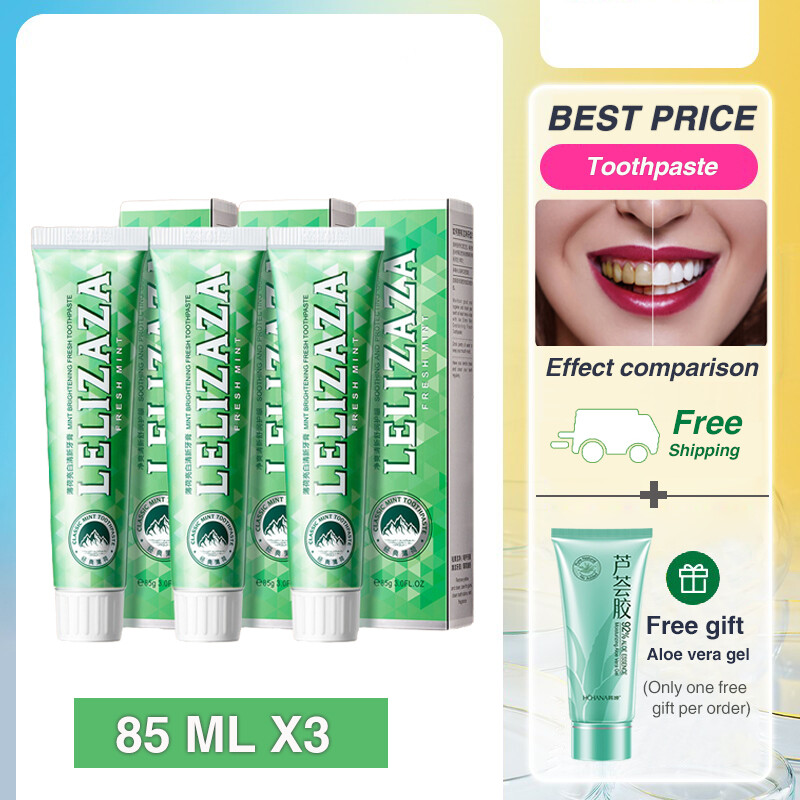 Gambar Toothpaste Tartar Care Whitening Bad Breath Care Toothpaste 85g Remove Plaque Stains Cleaning Product teeth Cleaning