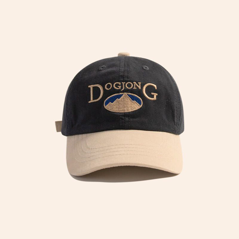 Hàn Quốc Trẻ Em khối màu Mũ bóng chày Retro Hợp Thời Trang che nắng mũ thú mỏ vịt 2-7year Cậu Bé Cô