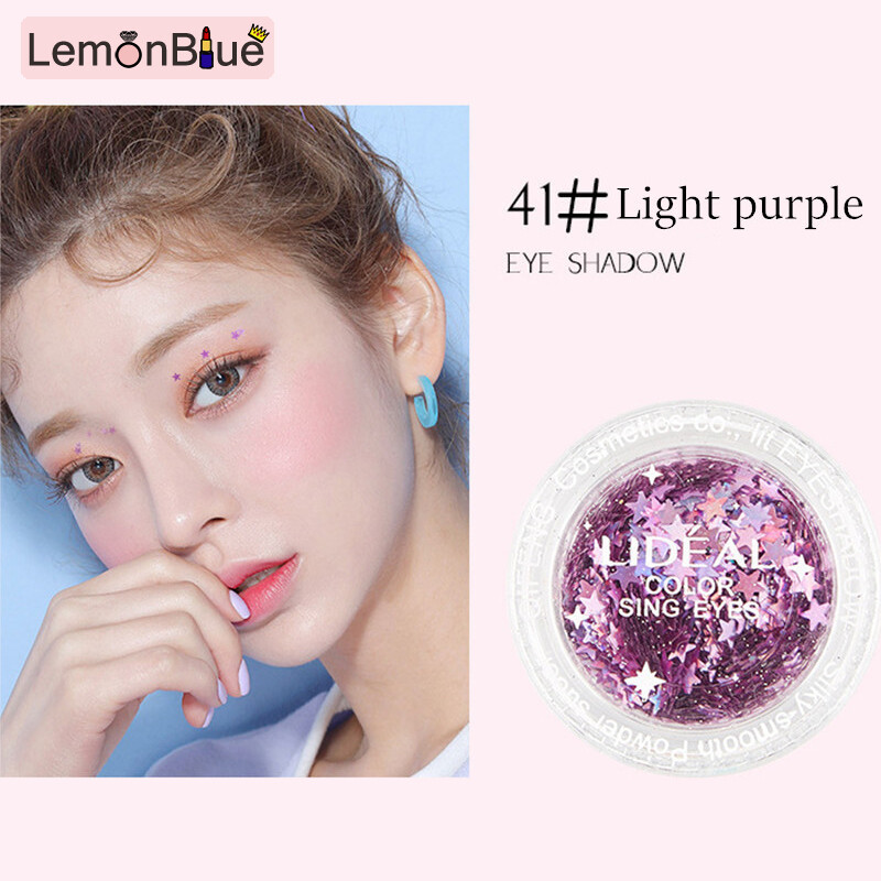 Gambar LemonBlue 6 Color Star Sequin Eye Face Nail Use DIY Costume Wedding Fashion for Decarating Sequin DIY 6 Color Star Eye Face Nail for Decarating for Girl Costume Wedding