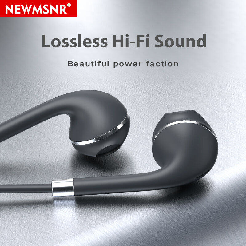 Tai Nghe Âm Thanh Hi-Fi Không Tổn Hao Newmsnr Tích Hợp Micrô HD Trong Tai Tai Nghe Điều Khiển Âm Lượng Tai Nghe Khử Tiếng Ồn Tai Nghe Chơi Game Cho Samsung /Xiaomi/ Huawei/Iphone/Vivo, V. V.