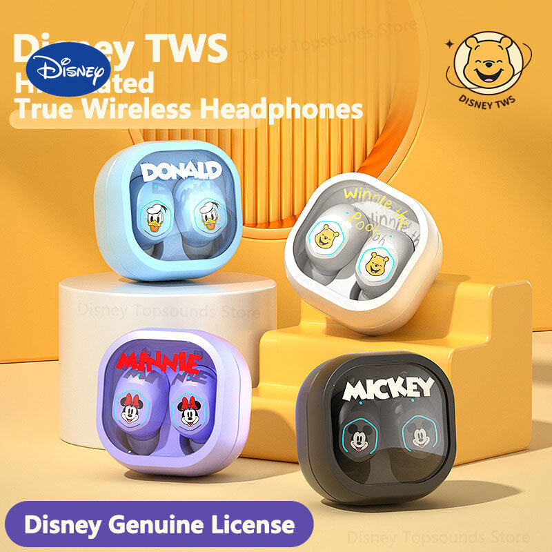 Gốc Disney Tai nghe bluetooth Lf220 TWS Tai nghe không dây Bluetooth 5.2 tai nghe giảm tiếng ồn điều khiển bằng cảm ứng Tai Nghe