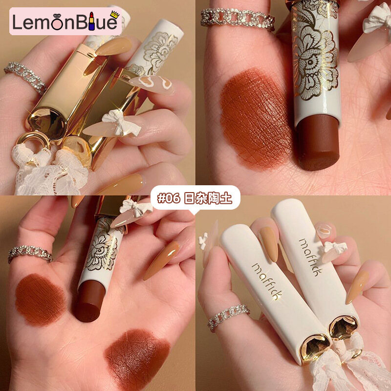 Gambar LemonBlue Lipstick Moisten Liquid Lipstick Soft Matte Gloss Long lasting