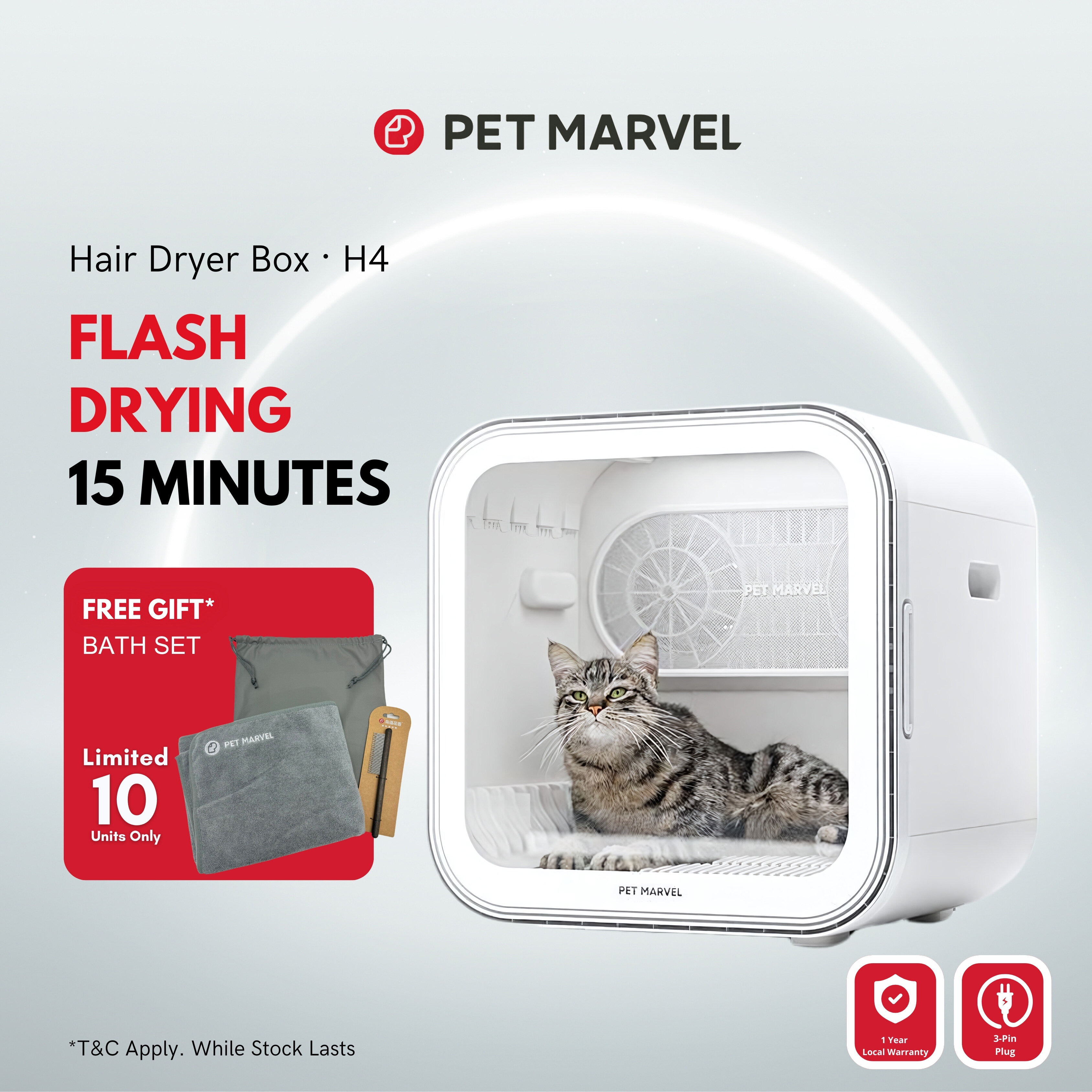 PET MARVEL Magic Cube Automatic Cat Litter Box Tandas Kucing