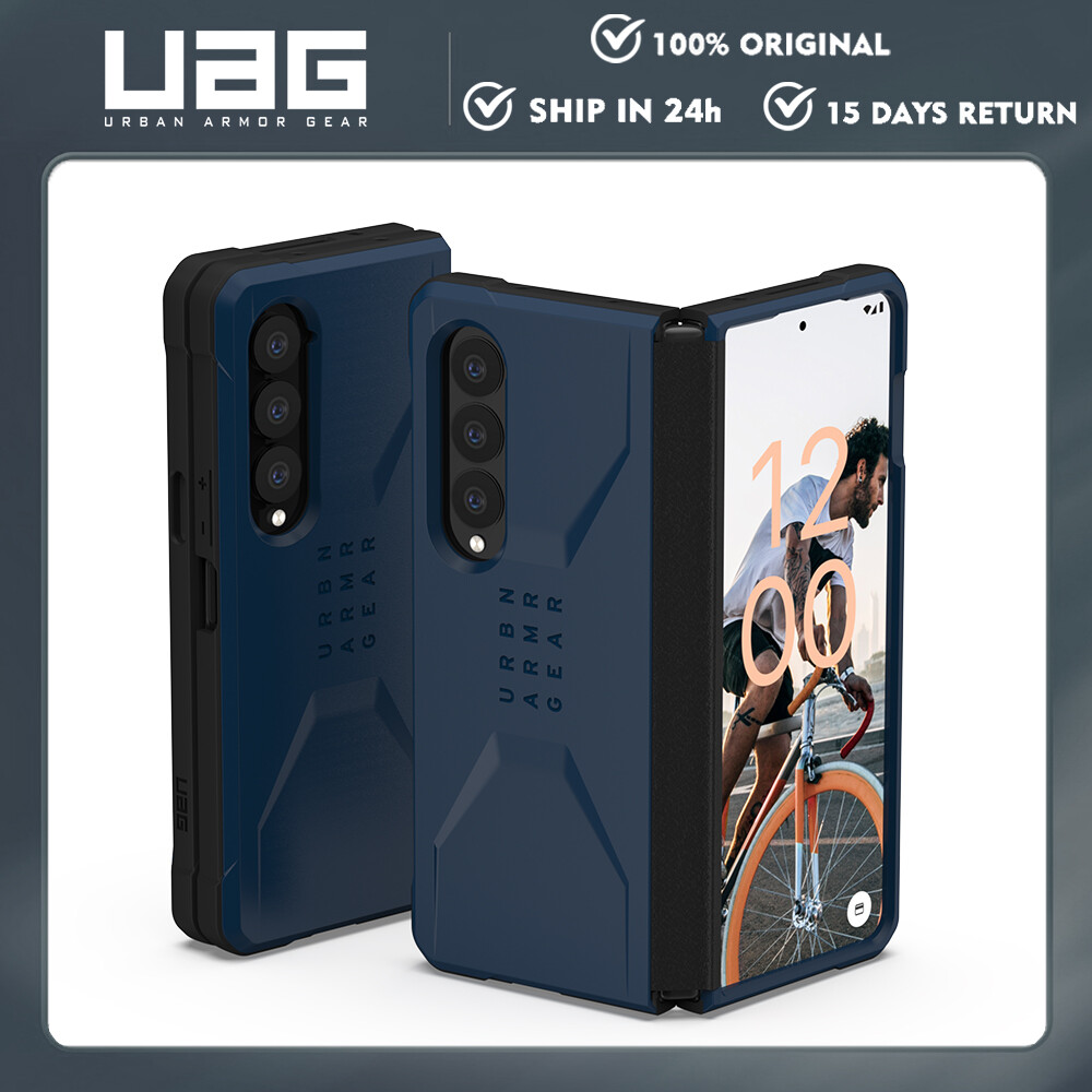 Ốp lưng UAG dân sự được thiết kế cho Samsung Galaxy Z Fold 4 / Galaxy Z Fold 3 Vỏ bảo vệ chống sốc siêu mỏng kiểu dáng đẹp