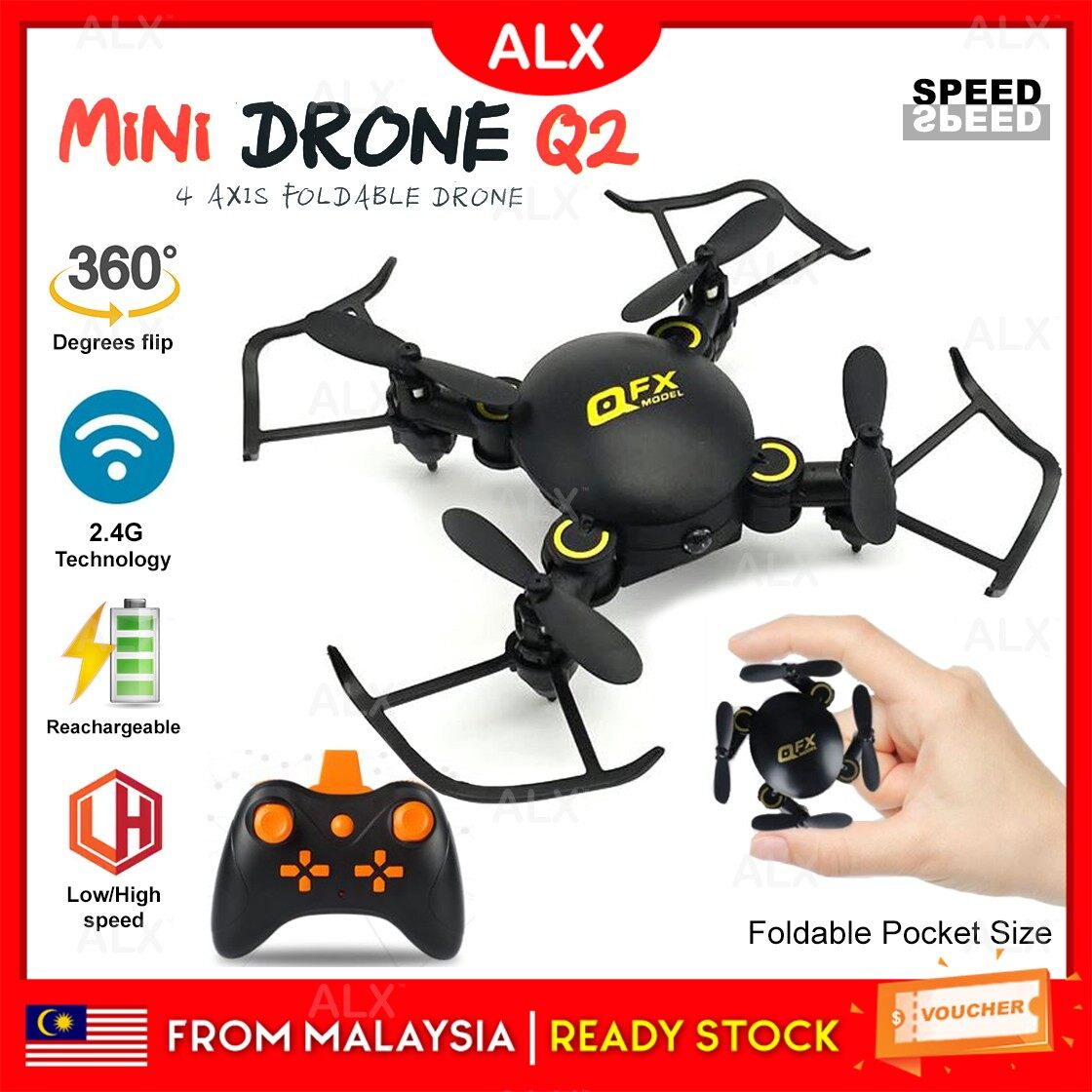 mini drone q2