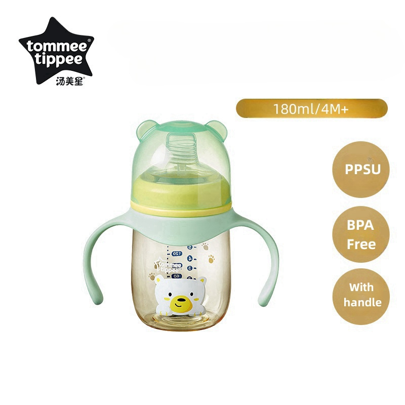 Tommee Tippee Baby Bottle Wide Neck PPSU With Anti-colic Teat And Silicone Spout ราคา 409 บาท*ส่งฟรี