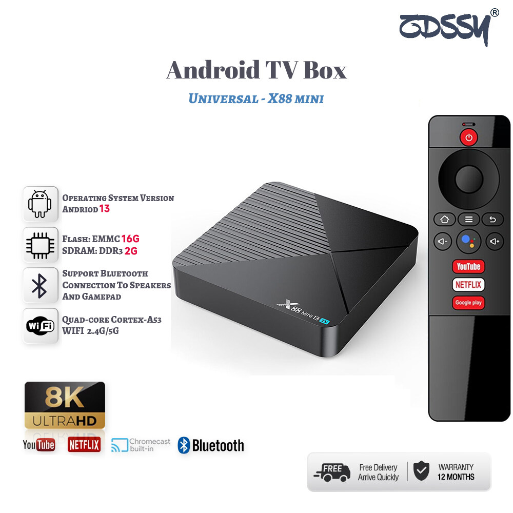 ZDSSY X88 mini 13 tv box đầu giải mã tv thông minh chạy android rk3528 8k wifi6 4g 64g bt điều khiển từ xa bằng giọng nói phương tiện truyền thông máy nghe nhạc bộ thu tv set bộ chuyển đổi tín hiệu