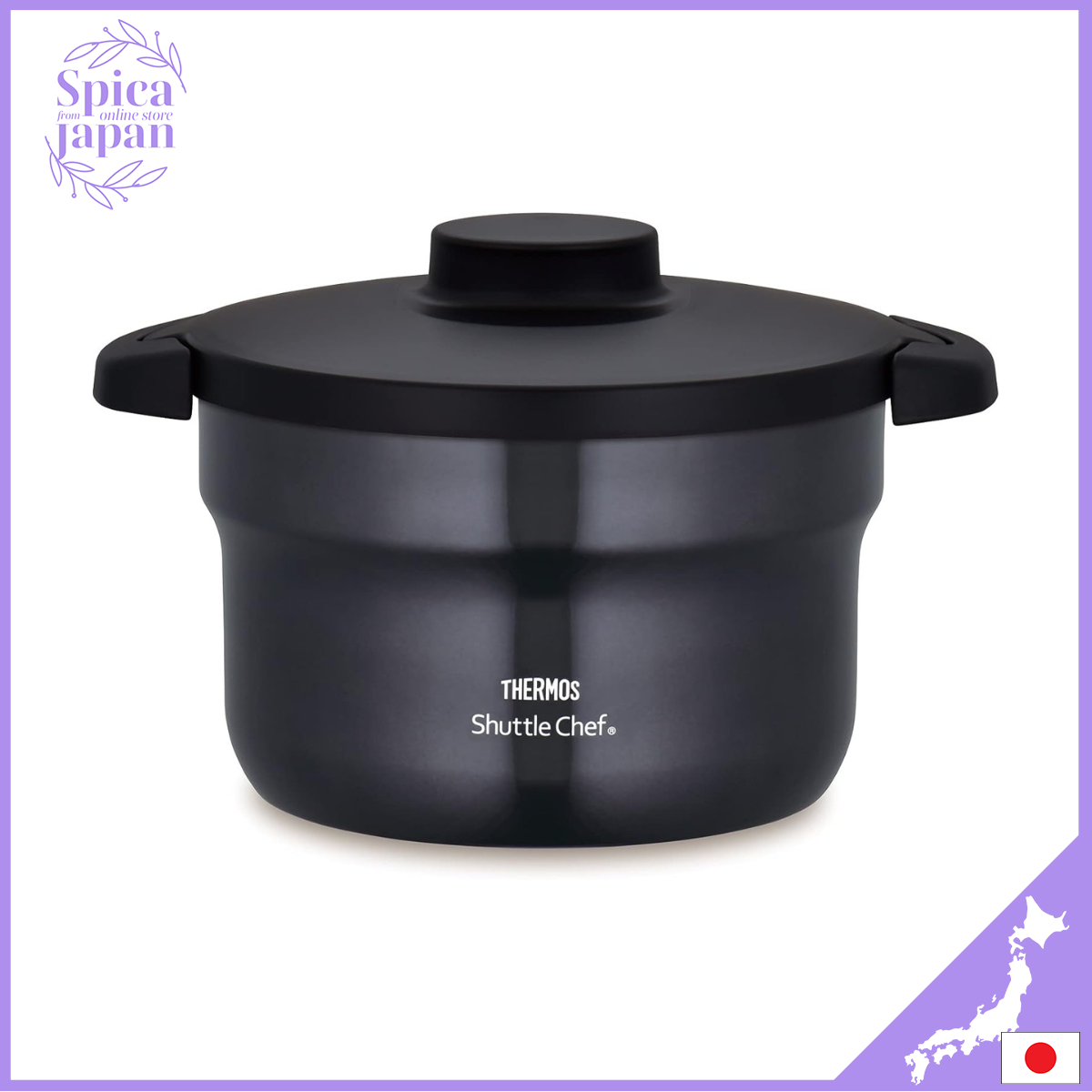 Thermos Vacuum Insulation Cooker Shuttle Chef 2.8L (for 3-5 people) Cooking Pot Fluorine Coating Process (Direct from Japan) ราคา 5,743 บาท*ส่งฟรี