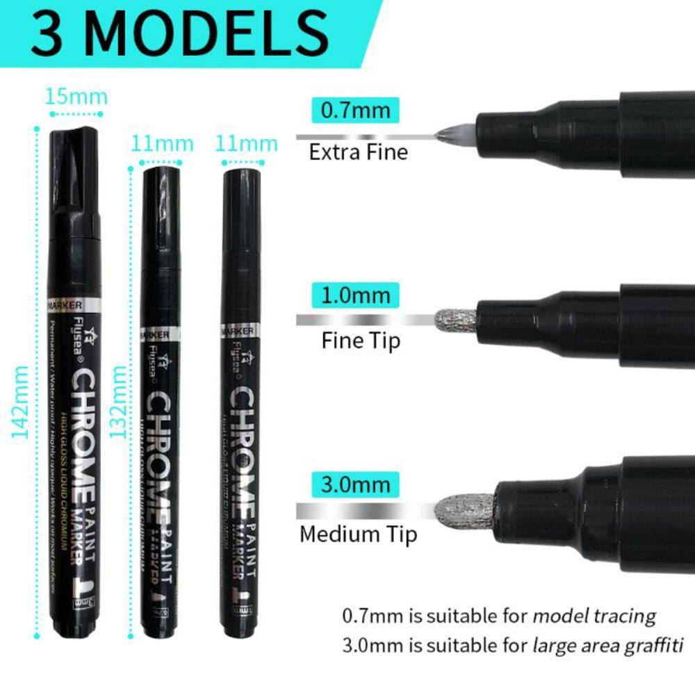 1Pc Several Color 0.7/1/2mm for SAKURA Pen-touch Paint Marker Extra Fine Point 