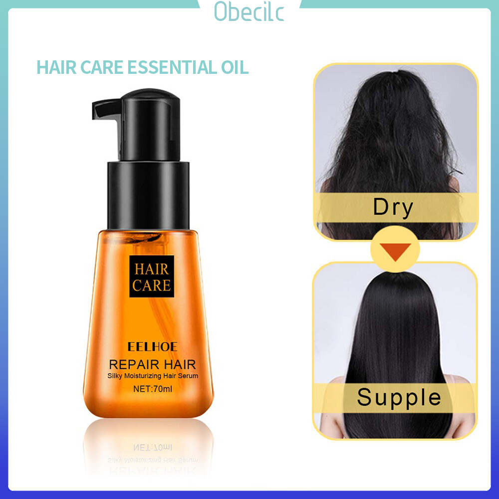 Obecilc Massage tóc 70Ml Tinh Dầu Chăm Sóc Tóc Chăm Sóc Tóc Khô Và Hư Tổn Massage tóc Chăm sóc tóc