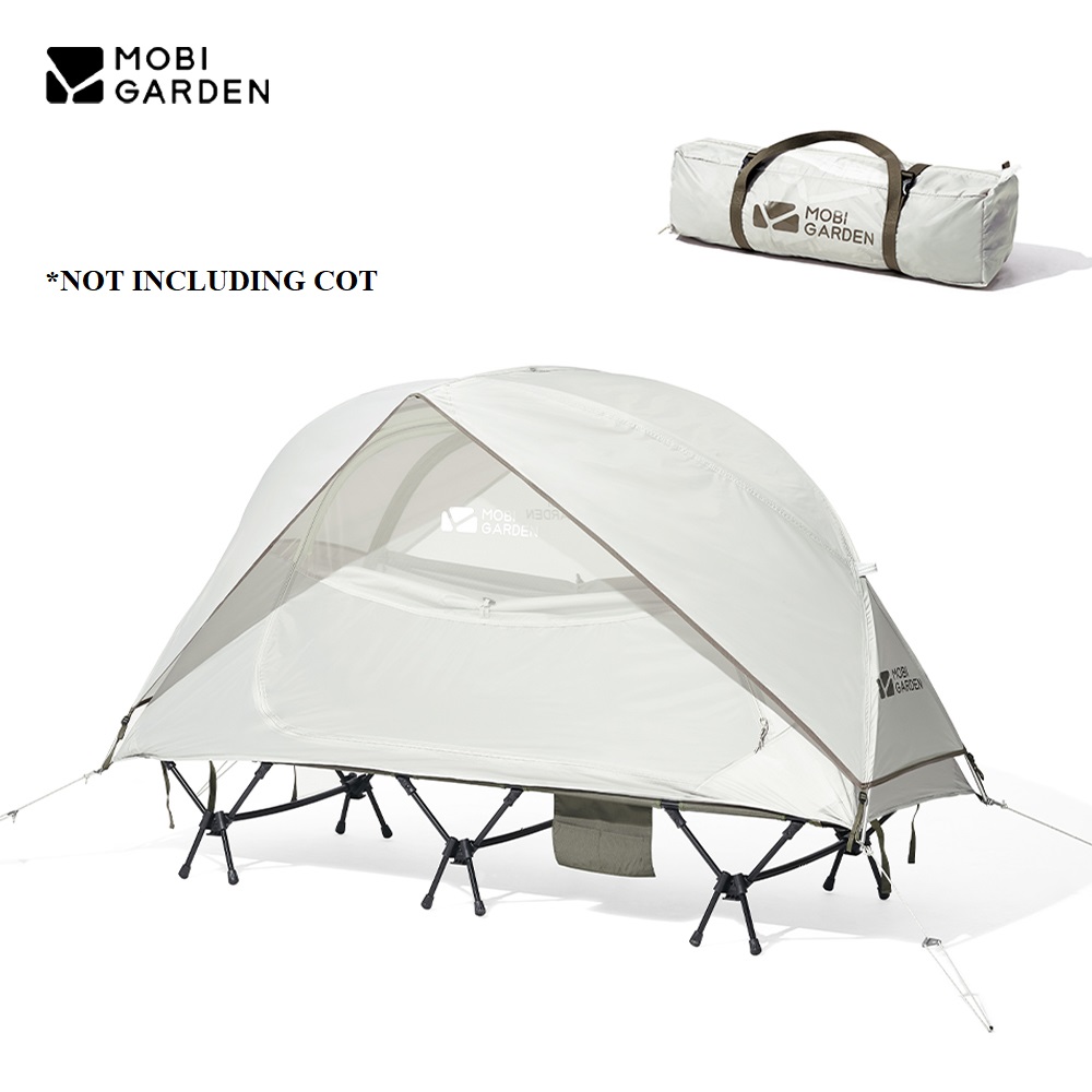 เต็นท์แคมป์ปิ้ง เต็นท์กางอัตโนมัติกันน้ำ Mobi Garden Camping Tent for Cot (Cot Not Including) Single Person Waterproof Lightweight Backpacking HikingCamping Equipment