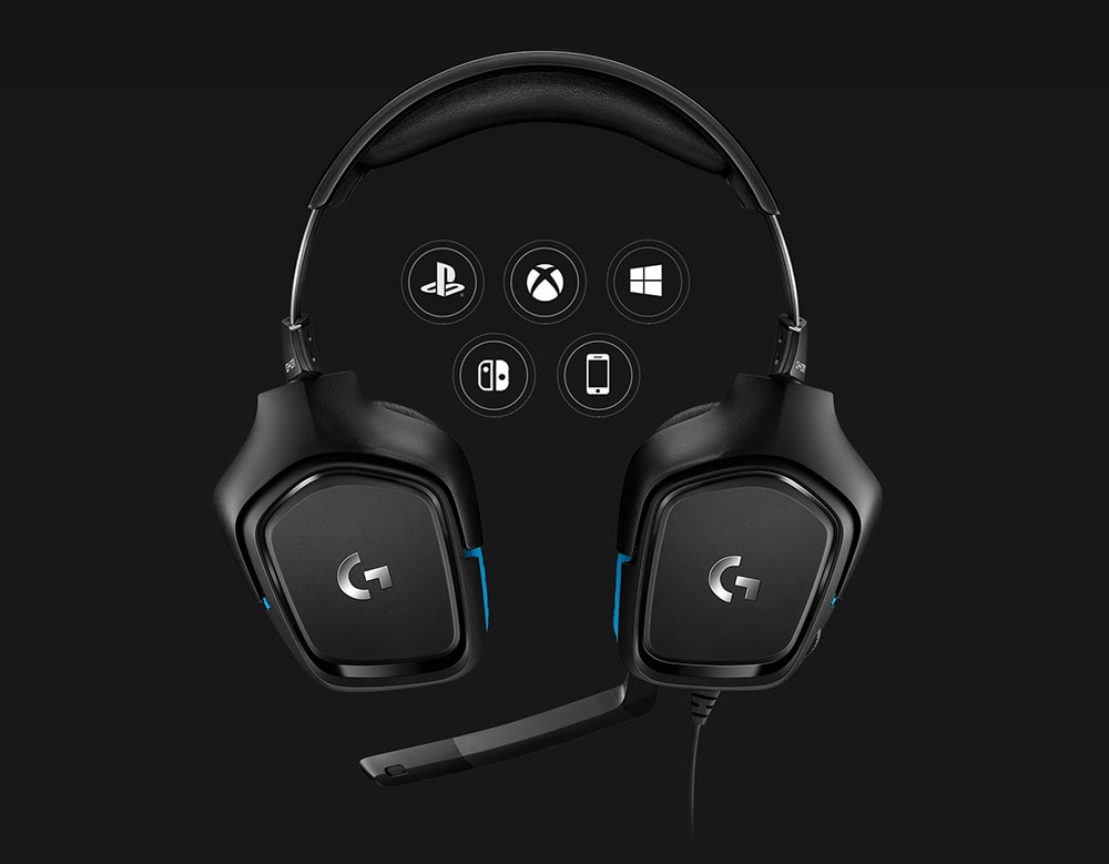 Logitech G431 USB DTS 7.1 Surround Sound Gaming Headset 15 07f017ad2e3a62ff3003104ede960ec7