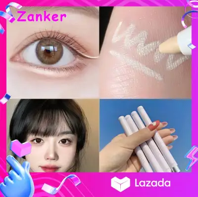 【Zanker】Pearlescent silkworm Beauty Makeup eyeshadow pen lasting waterproof and not blooming Shiny pearlescent gel pen 8 color eye shadow pen (4)
