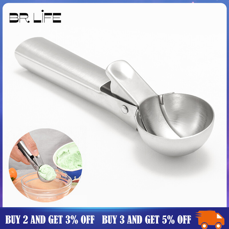 Muỗng Xúc Kem Thép Không Gỉ 5Cm