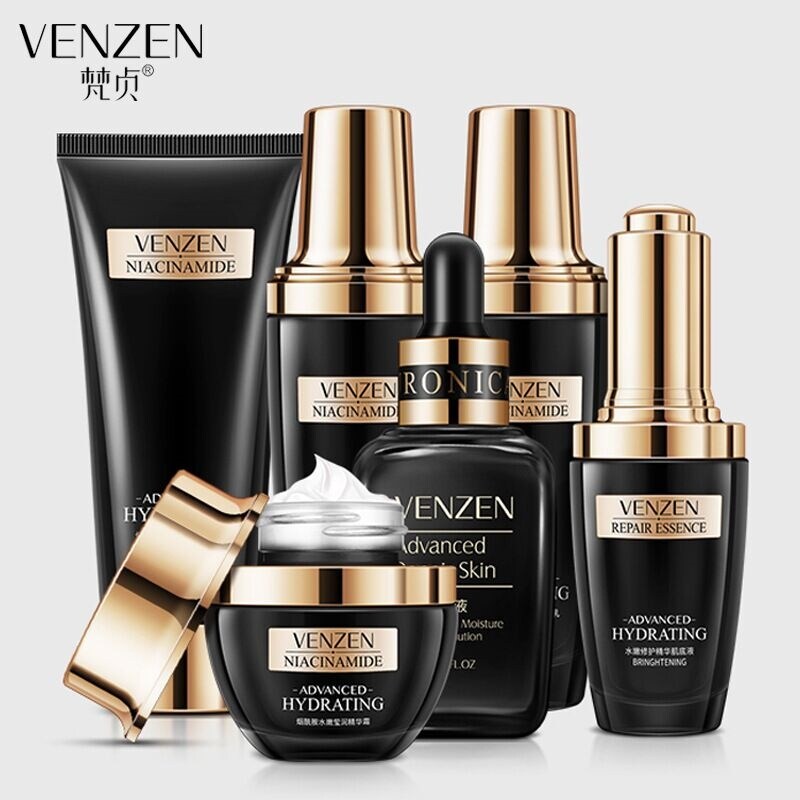 Gambar Fanzhen niacinamide skin care products facial cleanser cream oil control moisturizing maintenance moisturizing moisturizing facial care set