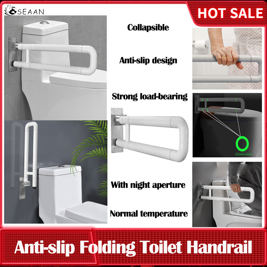 Tay cầm hỗ trợ phòng tắm 60cm tay cầm hỗ trợ phòng tắm có thể gập lại 300 ~ 350kg chiều dài bằng thép không gỉ cho phòng tắm và nhà vệ sinh