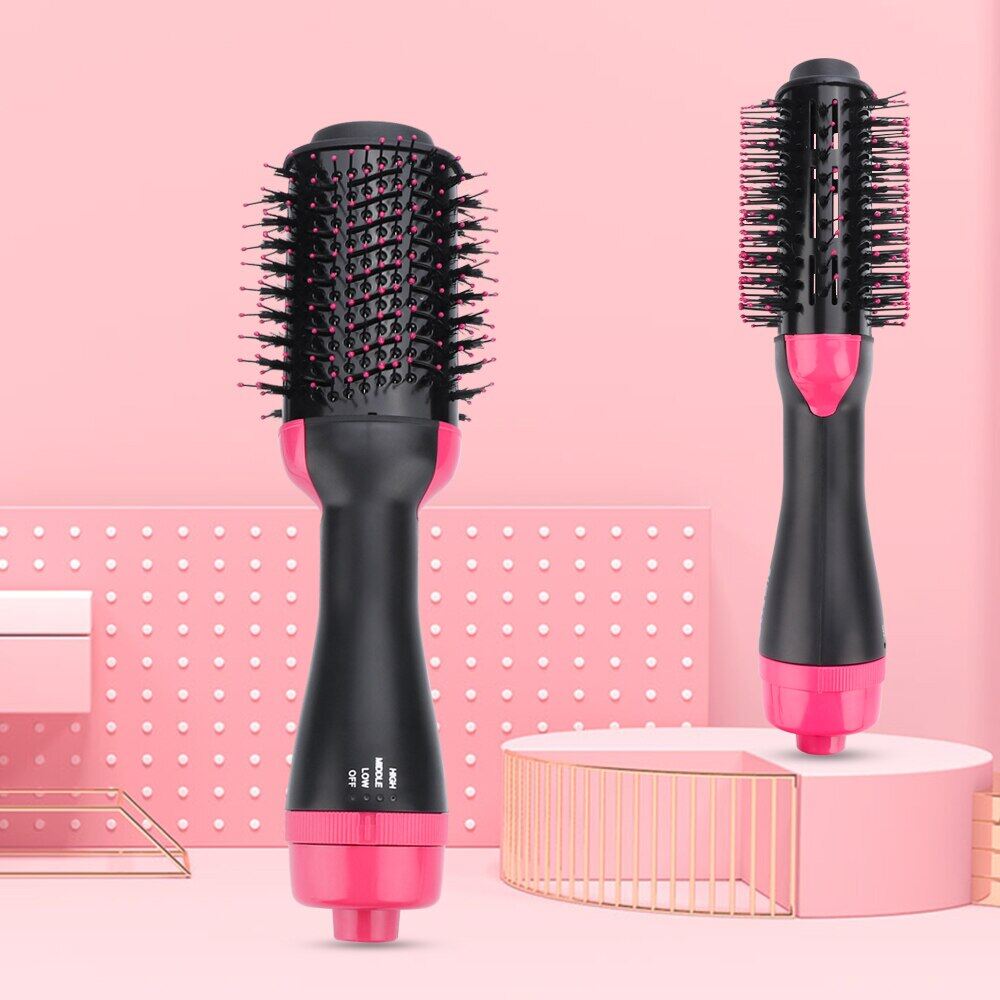 Máy Sấy Tóc Dùng Điện, Lược Uốn Duỗi Tóc Lược Chải Tóc Không Khí Nóng Dụng Cụ Tạo Kiểu Tóc Làm Đẹp, Giảm Xoăn Cứng Và Tĩnh Điện