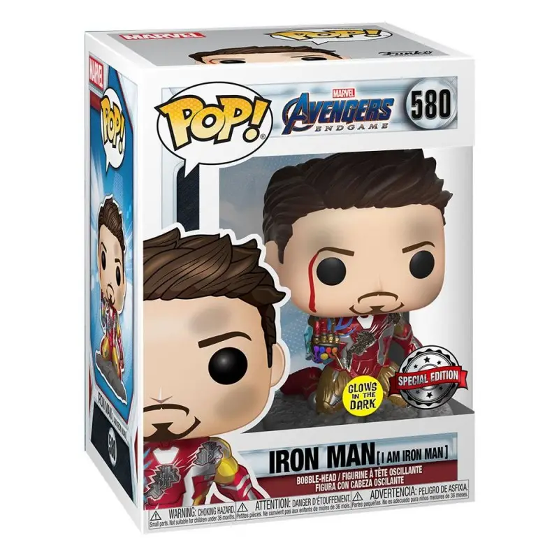 funko pop iron man special edition