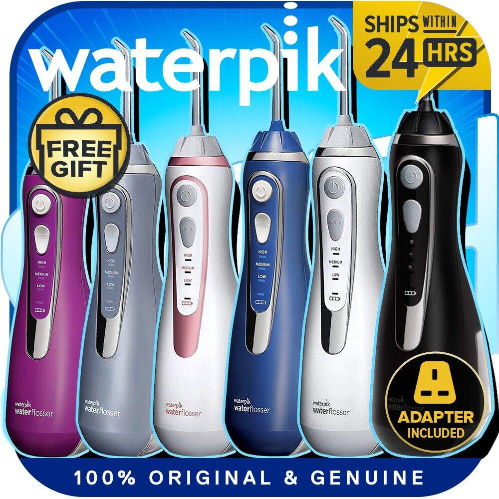 Gambar COD + WATERPIK WP 560 CORDLESS ADVANCED Water Flosser Rechargeable Portable Oral Irrigator