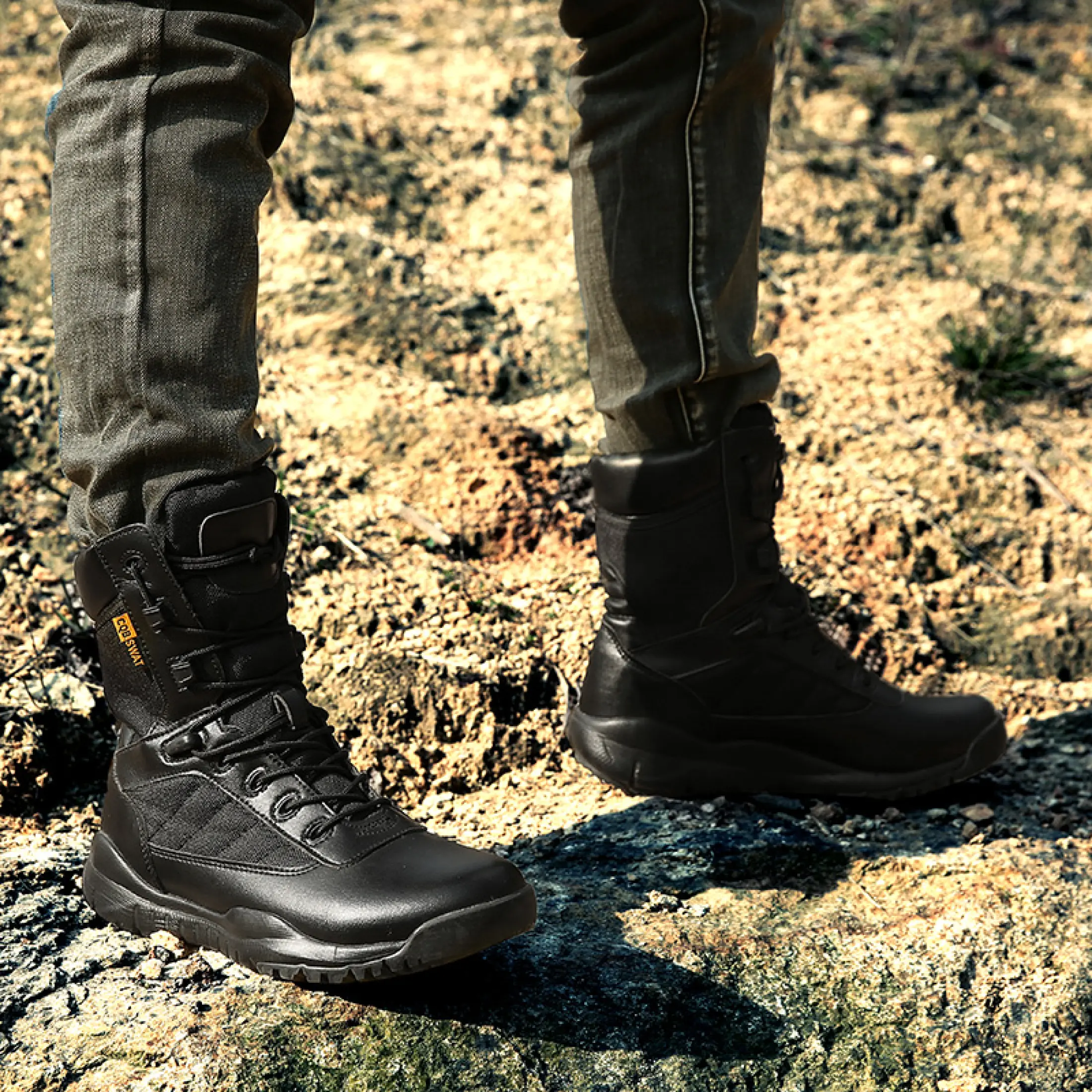 high top hiking boots