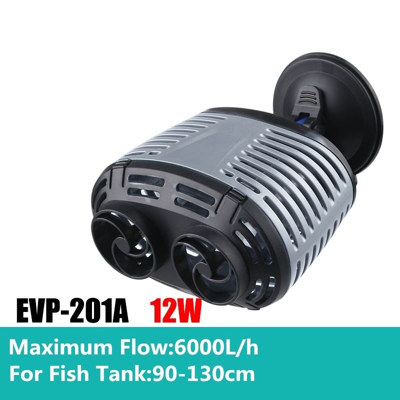 Powerful Aquarium Wave Maker Pump Submersible Fish Tank Marine Coral Surf Submersible Water Flow Circulation Wave Pump - 5