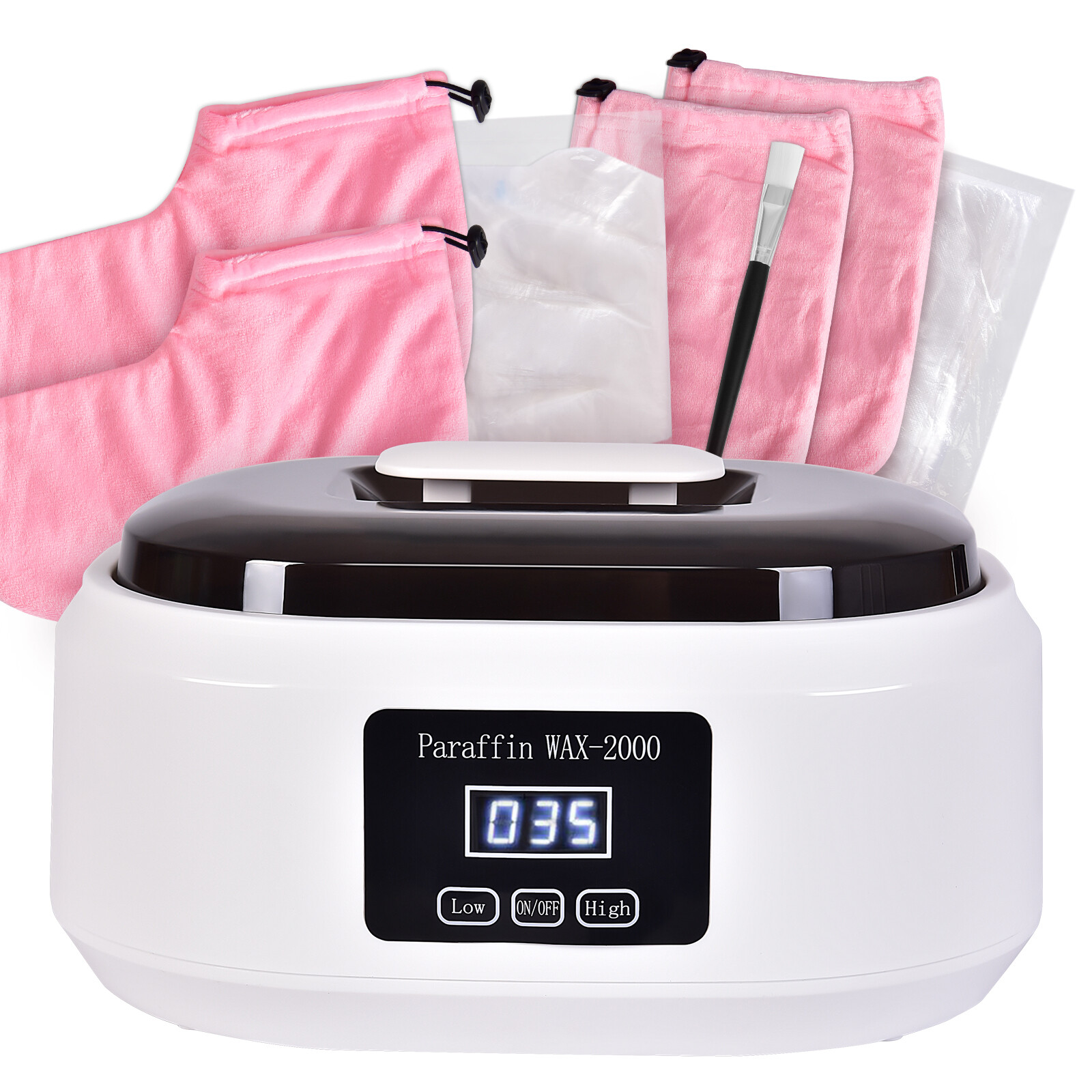 Gambar Health Beauty [Amango] Paraffin Wax Machine for Hand and Feet, Wax Paraffin Bath Wax Warmer Quick Heati