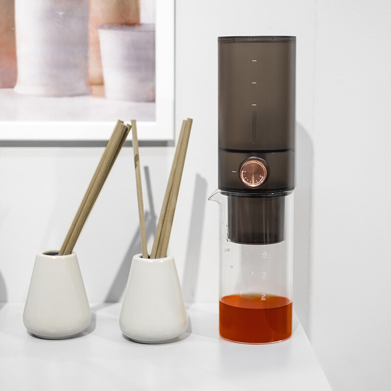 Gambar TIMEMORE Cold Brew Coffee Maker ice dripper coffee pot precise finish exquisite cold brew small Slow Drip Brewer 400ml