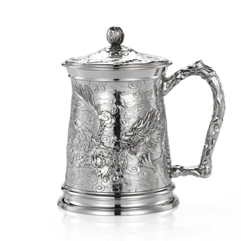 Gambar Royal Selangor Dragon Collection Pewter Oriental Dragon Tankard with Lid Gift