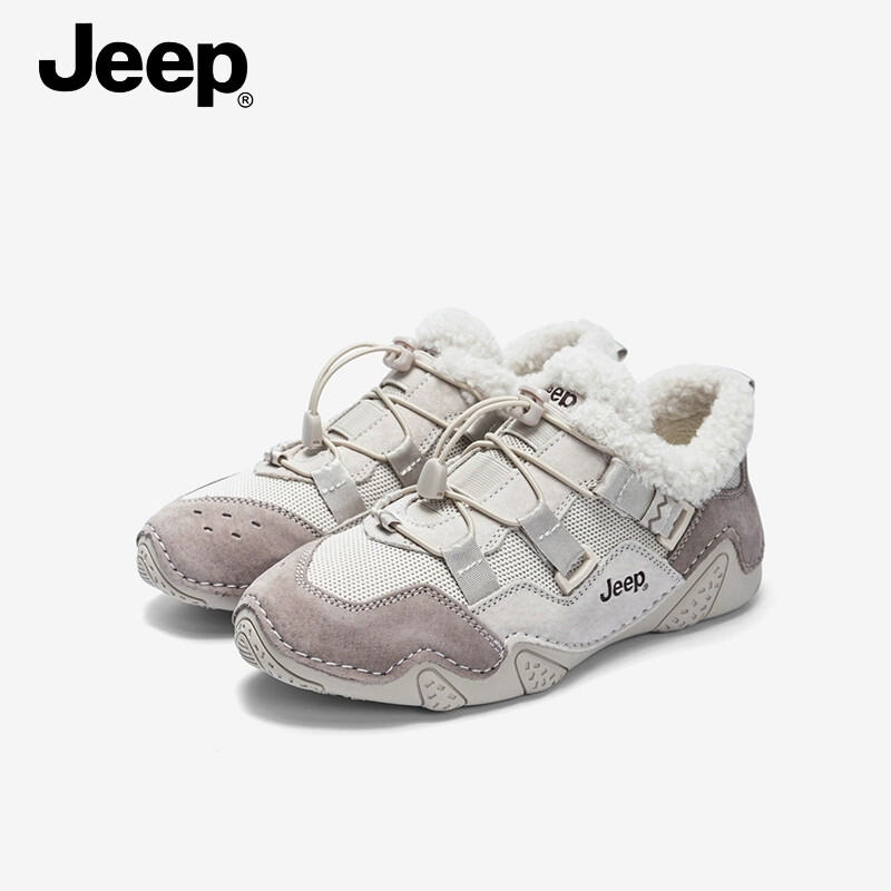 Jeep spirit mary jane 2025 New Autumn/Winter Warm Cotton Shoes Lightweight Sports Shoes Anti slip and Velvet Women's Shoes ราคา 4,637 บาท*ส่งฟรี